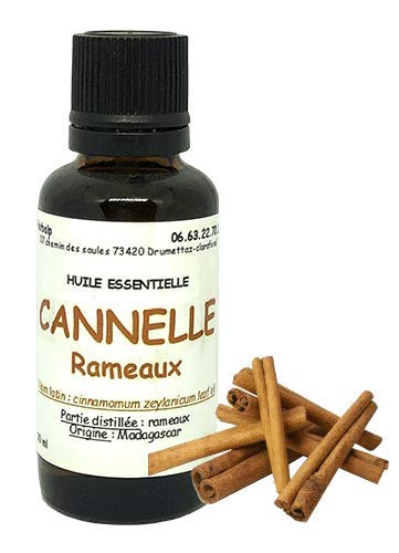 Huile essentielle de Cannelle rameaux (10 ml)."Cinnamomum zeylanicum" Cover