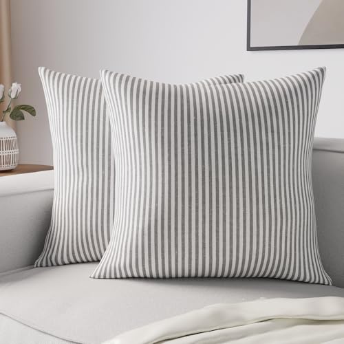Encasa XO Farmhouse Throw Pillow Covers Set of...