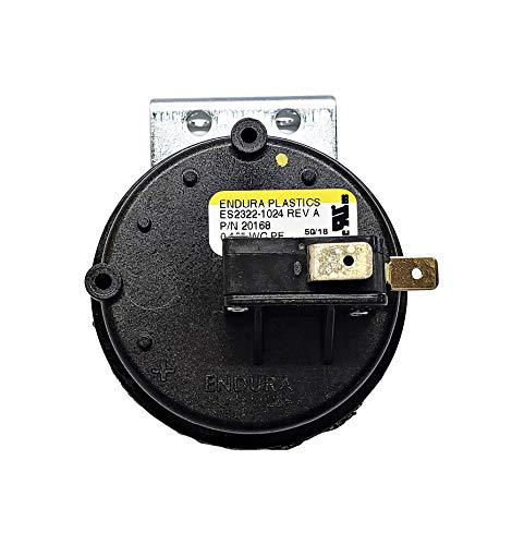 Pellethead Replacement Harman & Heatilator Vacuum Pressure Differential Switch 3-20-6866