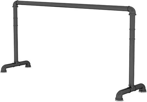 Portable Solid Wood Double Ballet Bar, Freestanding Dance Stretch Bar Practice Pole,Anti-Wobble Stable Balance Training Bar, Professional Home Gym Fitness Equipment for Kids Adults