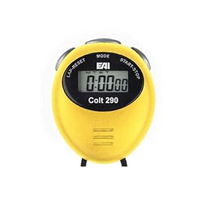 EAI Education EAI Colt 290 Digital Stopwatch – Yellow