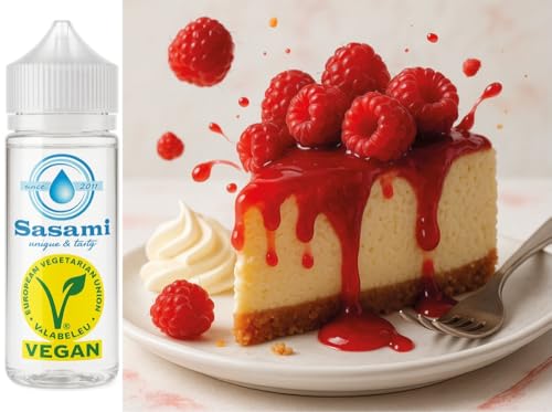 Concentrado de sabor a tarta de queso y frambuesa - Vegano - Sasami - 10 ml
