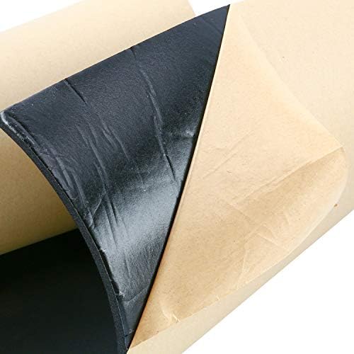DasMarine Sponge Neoprene with Adhesive Foam Rubber Sheet, Cut to Multiple Dimensions and Lengths - DIY, Gaskets, Cosplay, Costume, Crafts (0.64cm Thick X 30cm Wide X 137cm Long)