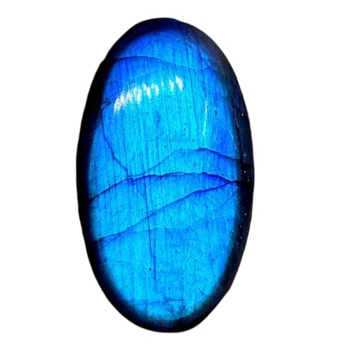 Labradorite naturelle cabochon ovale 39x22mm pour réparer ou créer vos bijoux