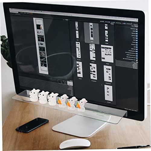Bloc-notes collant pour moniteur NUOBESTY avec support acrylique transparent