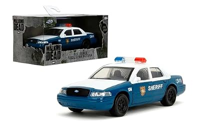 Jada The Walking Dead 1:32 Rick Grimes Ford Crown Victoria - Coche Fundido a presión, Juguetes para Adolescentes y Adultos | Ya disponible en tu tienda friki favorita! En mundofriki.es! Jada The Walking Dead 1:32 Rick Grimes Ford Crown Victoria - Coche Fundido a presión, Juguetes para Adolescentes y Adultos | Ya disponible en tu tienda friki favorita! En mundofriki.es!