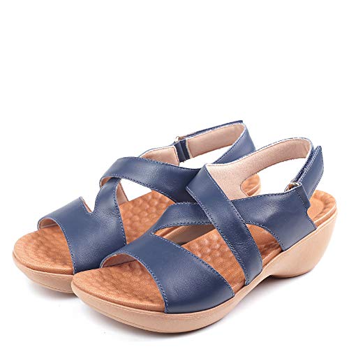 Sandália Usaflex Stylish Marinho Feminino 37