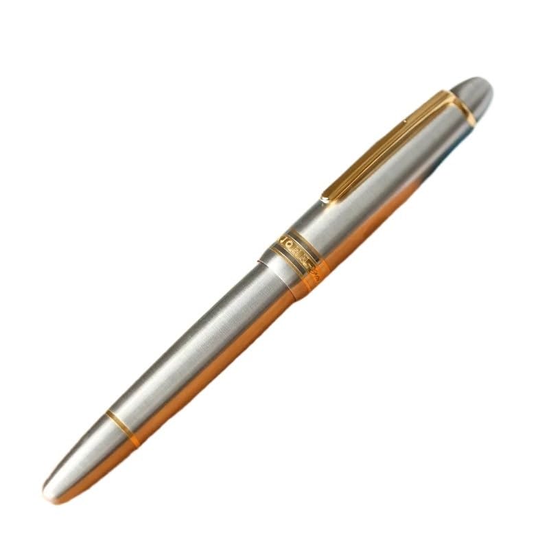 Stylo plume cadeau en titane Ti-136 motif marteau brossé pour anniversaire et célébration