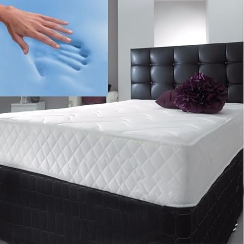 Cool Blue 6 Inch Memory Foam Mattress Cover