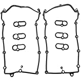 HUFEWU Engine Valve Cover Gasket Set Fit for Jaguar F-Type F-Pace XF XE XJ Land Rover Discovery Range Rover LR4 3.0L V6 2013-2021 Replace LR041869 LR089050 LR011220 LR014345