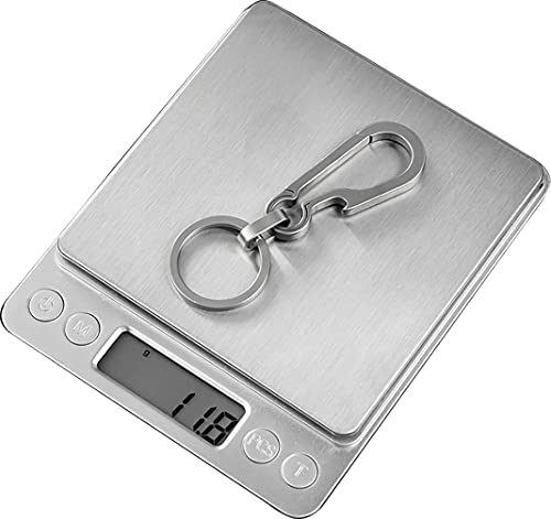 Lmbros Titanium Key Chain Bottle Opener, Carabiner Car Key Chains With Key Ring For Men And Women #TOP3