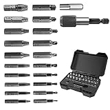 Damaged Screw Extractor Set Gifts for Men and Women - 22 PCS Stripped Screw Extractor Kit for Broken...