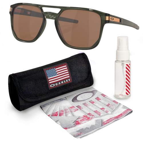 Oakley OO9436 LATCH BETA PRIZM Lens, Non-Polarized Square Shape Sunglasses with Official Eyewear Kit Bundle