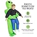 Morph Kids Inflatable Alien Costume, Blow Up Alien Outfit for Children, Halloween Costumes for Kids, Boys Halloween Costume