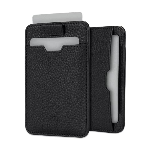 Image of Vaultskin CHELSEA Mens RFID Blocking Slim Leather Card Wallet - Minimalist Front Pocket Cardholder