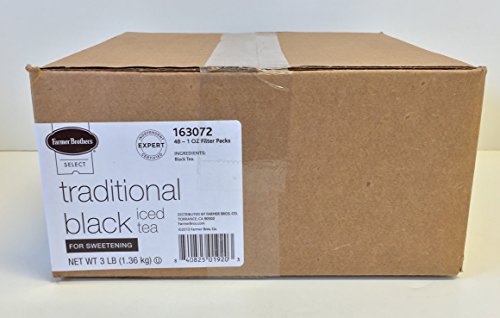 Farmer Brothers Black Iced Tea - 1 Oz Filterpacks (48 Count) #TOP3