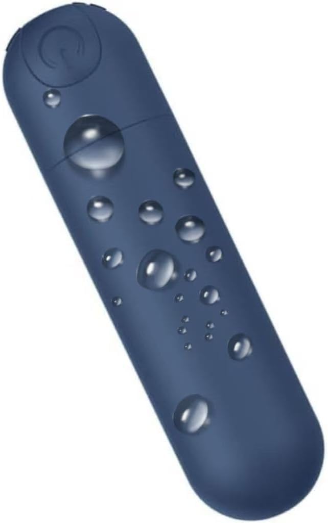 10 Modes Quiet Waterproof Tool Powerful Mini Stick for Women Pleasure, Silicone Material Wrap Handheld Travel Pocket Portable Soft Toys Massage ，Silver