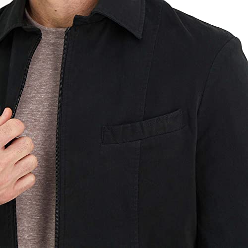 Haggar Men's Lightweight All Season Layering Shackets & Outerwear3