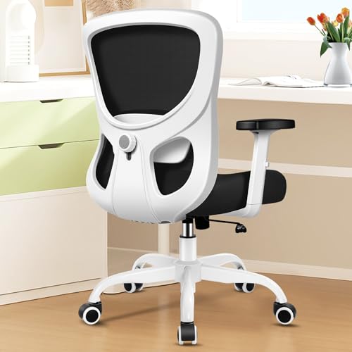 Razzor Office Chair Ergonomic Desk Chair with Adjustable Lumbar Support, Swivel Comfy Computer Chair Heavy Duty Executive Chair for Home Office