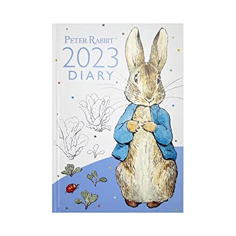 Robert Frederick, Peter Rabbit A5 2023 Week View Diary, 5051237092479, Mixed Cover
