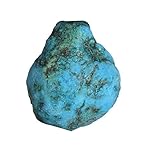 Karatgewicht: - 21,50 Ct. Blauer Türkis Heilkristall - 21,50 Ct Natürlicher roher blauer Türkis Chunk - Schorl von Blauem Türkis