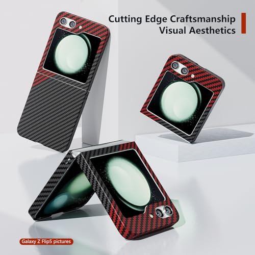 Coque de protection compatible avec Samsung Galaxy Z Flip 5 rigide - 3