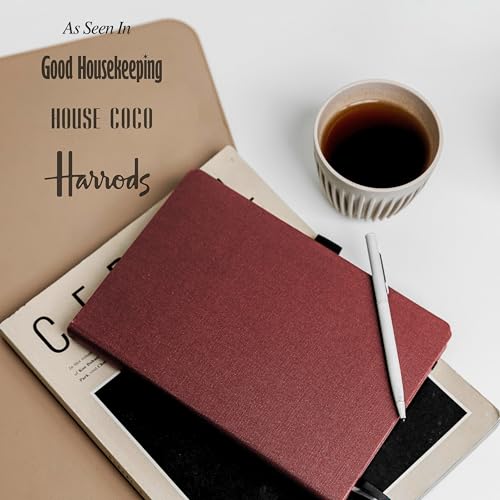 Agenda journalier A5 à couverture rigide haut de gamme | Finitions soignées Scribble & Dot - 2