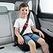 YALION Kindersitzerhöhung Sitzerhöhung Auto Kinder Kinderautositze Sitzerhöhungen- Kindersitz/Autositz für Kinder (Black-A1)