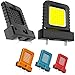 14W LED Camping Lantern, Work Light Adjustable Battery Interface For 20V/21V Power Tool Lithium Batteries, Top-mounted Metal Contacts, Battery Operated Flood Light, Outdoor Work Illumination(orange)