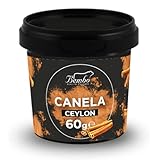 Canela de Ceilán en polvo 60 g Bembo – Premium (Cinnamomum Verum), dulce y delicada – Ideal para postres, infusiones y bebidas – Frasco hermético conserva aroma y protege de la luz.