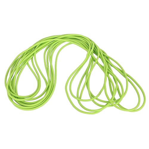 Corda de Tênis, Corda de Tênis Resiliente Responsiva de Látex Elástico 5m para Jogo (Verde 2,5 mm /