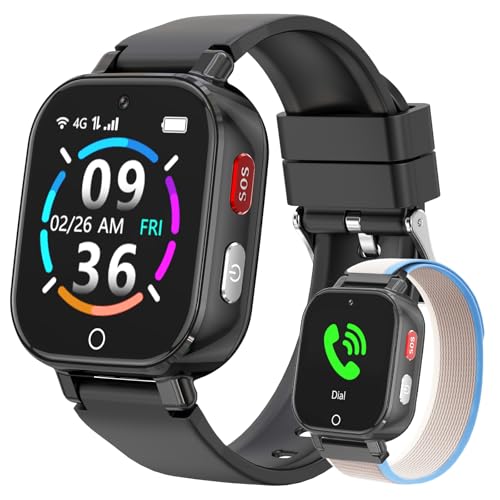 4G Kids Smart Watch with GPS Tracker for Boys Girls Video Call SOS Waterproof - image 1
