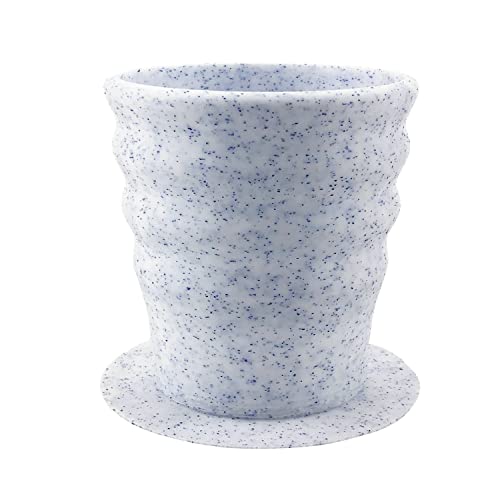 Image of ZIRO PLA Stone Filament 1.75mm,3D Printer Filament PLA 1.75mm Blue and White Color 1KG(2.2lbs) - Blue and White