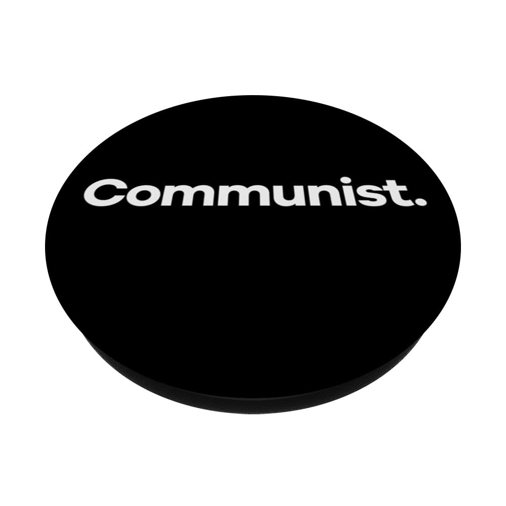 PopSockets PopGrip Con Scritta 'Poveri Comunisti' – Adesivo Per Cellulare, Design Divertente E Intercambiabile
