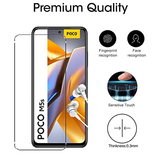 Compatible Xiaomi POCO M5s 4G 2 Coques imprimées Transparente Résistante et 2 Films de protections écran verre trempé Pack 4 - vue 6