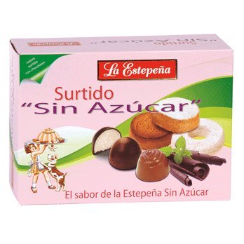 LA ESTEPEÑA surtido polvorones sin azúcar caja 300 gr