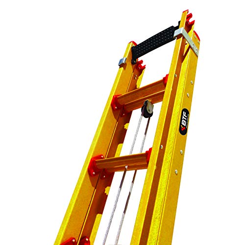 Escada Extensível de Fibra Botafogo Efp19, 19 degraus