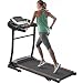 Merax Folding Electric Treadmill Motorized Running Machine Easy Assembly Electric Treadmills for Home, 12 Programs with Transporation Wheels