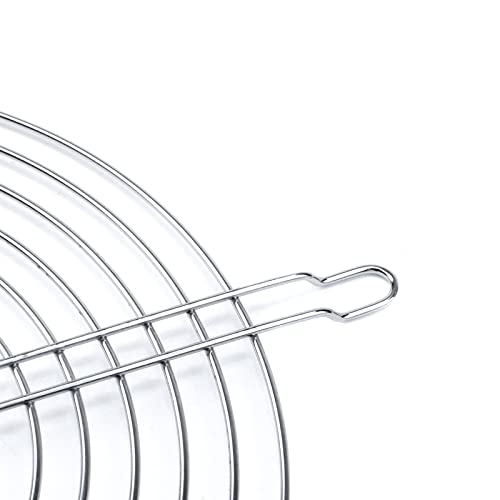 Faotup 4Pcs Silver Steel 200Mm Fan Grill,Fan Grill Mesh,Computer Fan Grill Guard,Fan Grill Guard,Cooling Fan Grill, 200Mm Case Fan Grill #TOP4