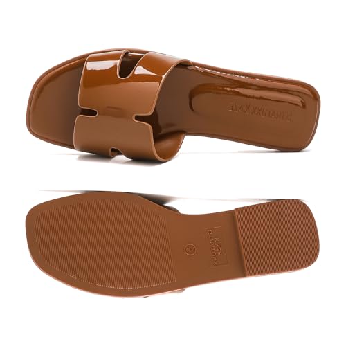 Image of Stratuxx Kaze Women's Open Toe Flat Dress Slide Sandals