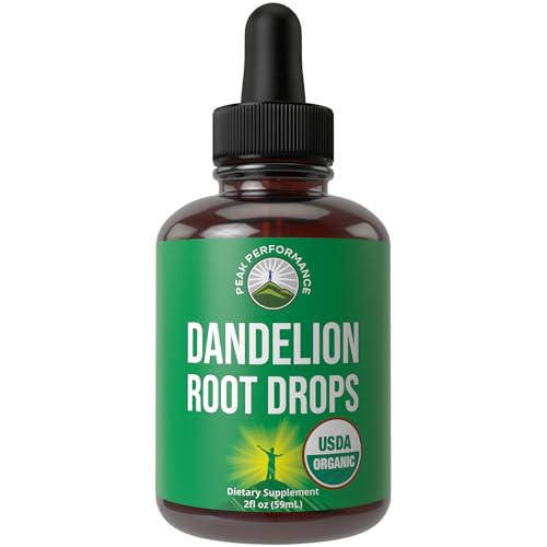 Dandelion Root Extract. USDA Organic Vegan Herbal...