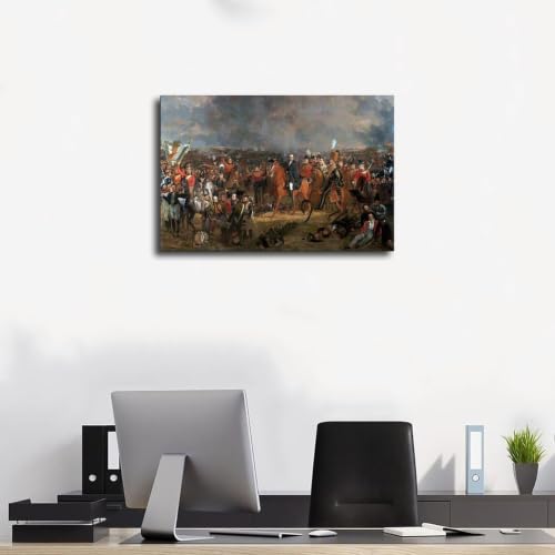 La Bataille de Waterloo tableau décoratif pour un bureau inspirant - 3