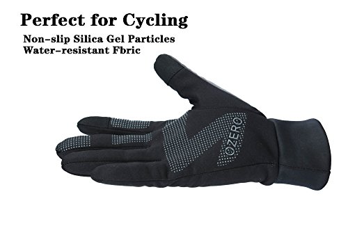 image for OZERO Cycling Gloves for Women, Winter Warm Bicycle Glove for Smart Ph