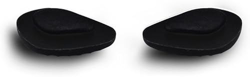 Miniatura 3 de 3 pares de almohadillas de silicona premium para lentes Nike (negro)