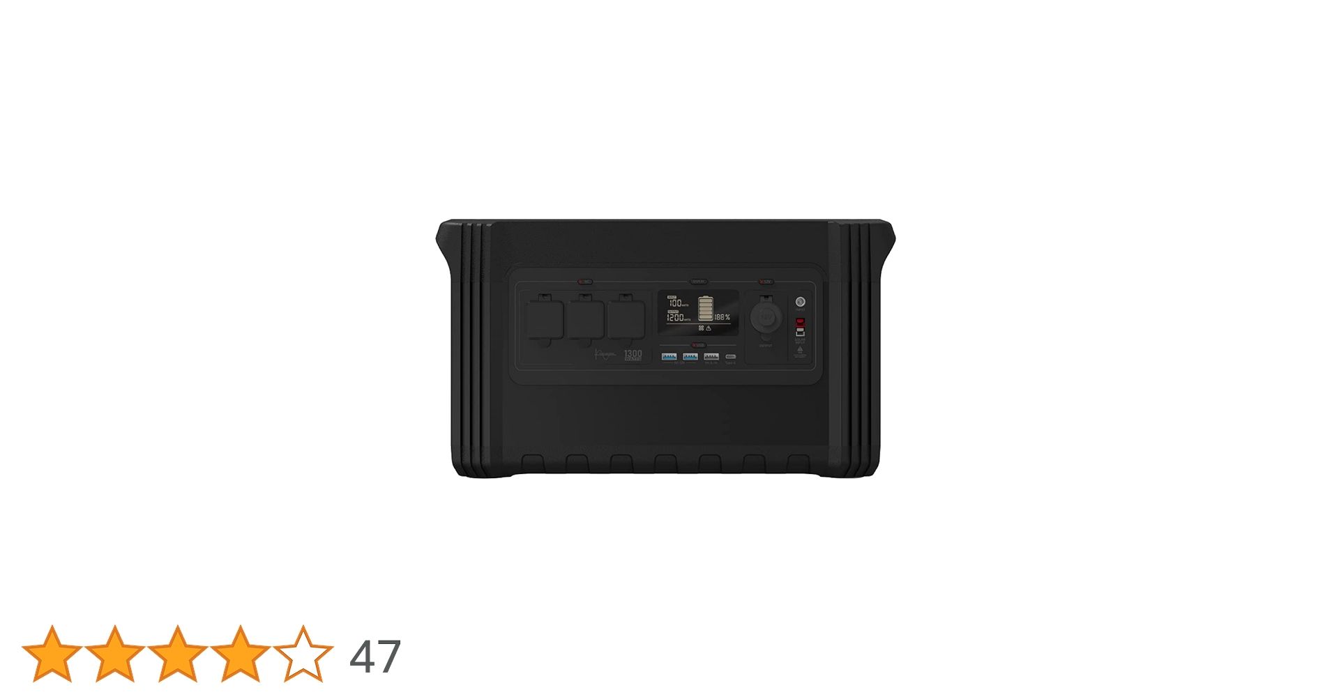 LACITA ポータブル電源 エナーボックス 1300 ENERBOX1300 LACITA ポータブル電源 大容量 1300 ENERBOX1300 1254Wh 定格