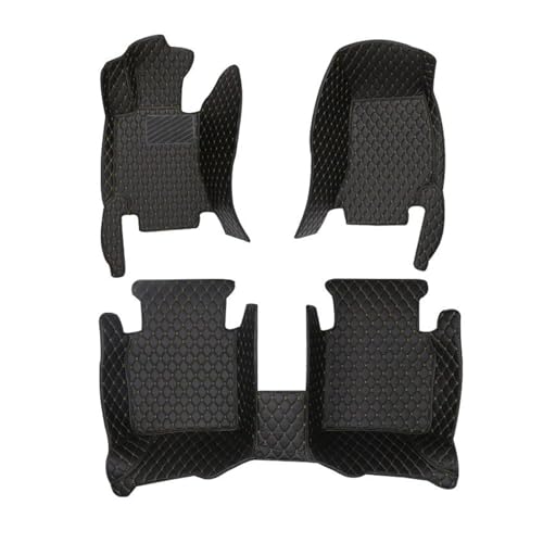 Tapis de sol 5D pour Jaguar F-Pace 2021 élégance sur mesure Black Gold