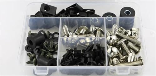 Kit vis pour carénage complet de CBR500R 2013-2015 en finition argentée