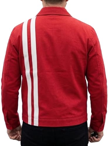 Blouson bomber classique en coton léger de qualité supérieure à rayures - 2