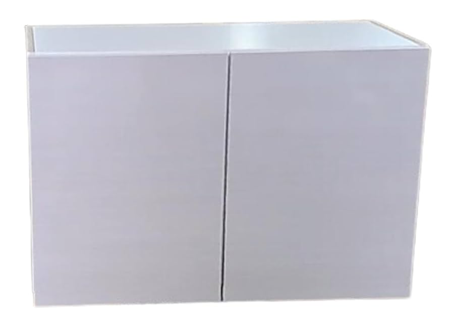 Amazon｜ハウステック吊り戸棚収納w75075cmツヤありホワイト木目