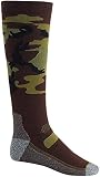 Burton Mens Performance Ultralight Sock, Camo, Medium
